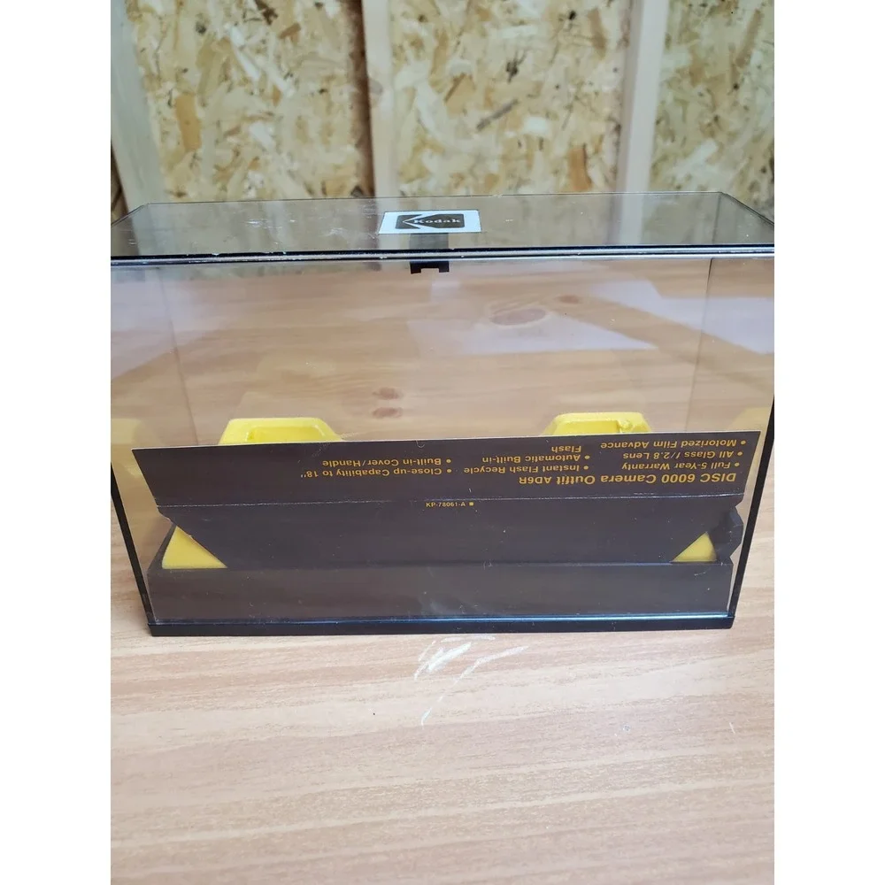Kodak Disc 6000 Camera Box/Case Model 6000 No Camera